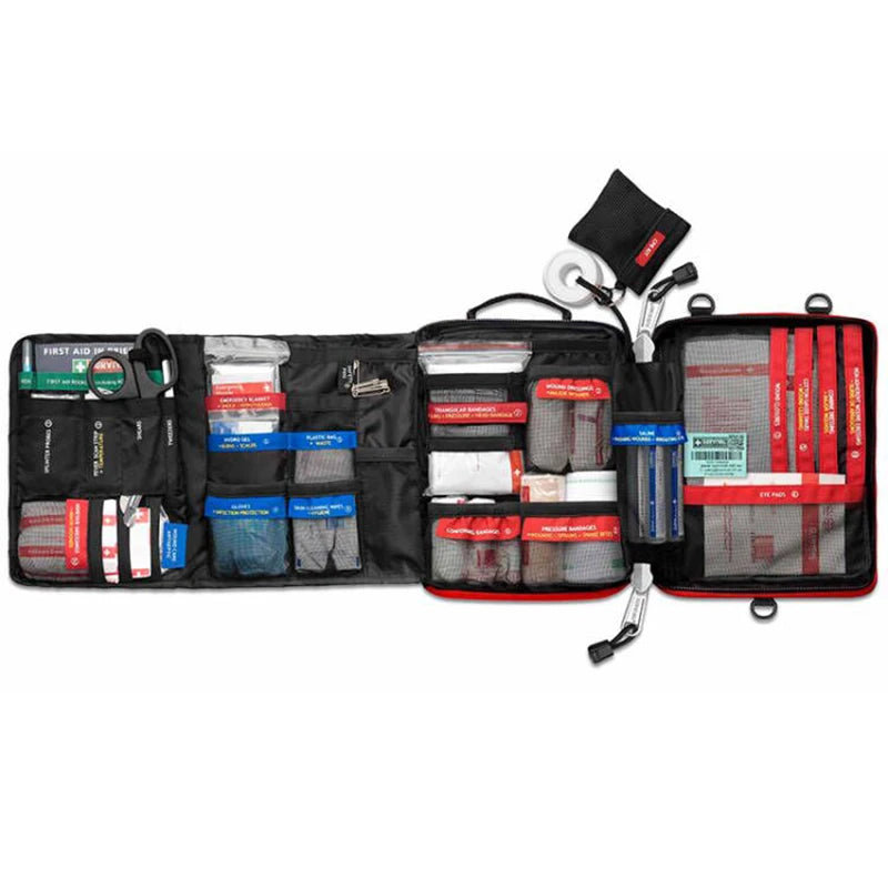 Portable Molle First Aid Kits Waterproof Medical Bag for Hiking Camping Cycling Travel Emergency Survival Kit Rescue Treatment