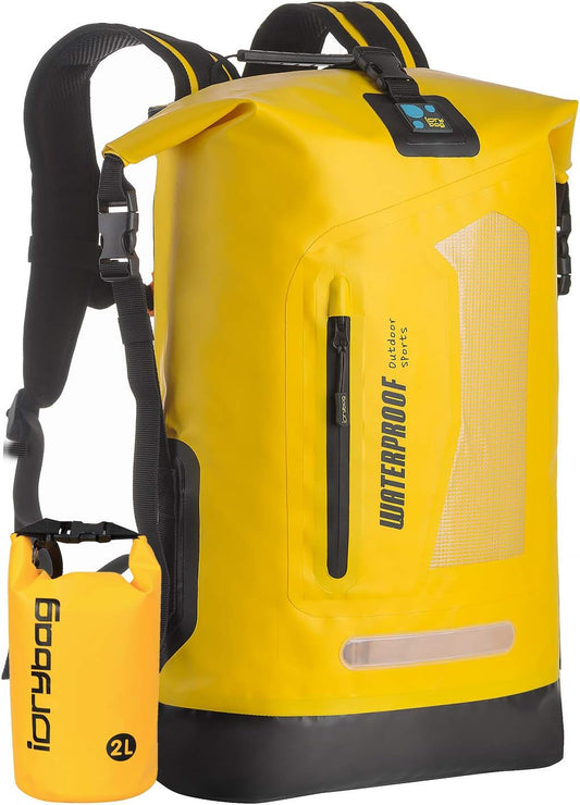 Waterproof Backpack for Men 20L/30L/40L, Floating Dry Bag Kayak, Dry Backpack Hiking
