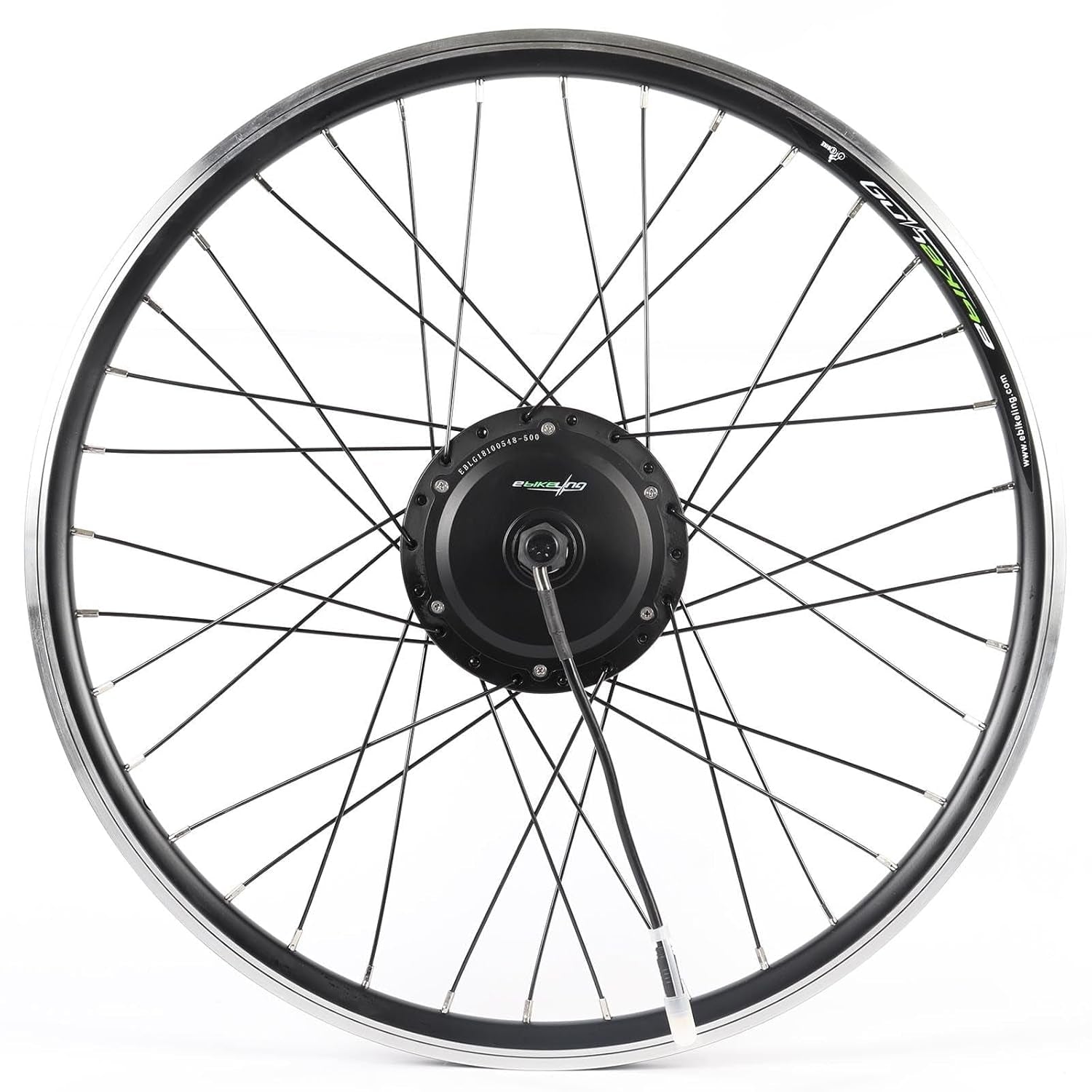 Ebike Conversion Kit 36V 500W, 26" Front Waterproof Conversion Kit, Add on Electric Bike Kit, Transform Your Bicycle with High-Performance E-Bike Technology