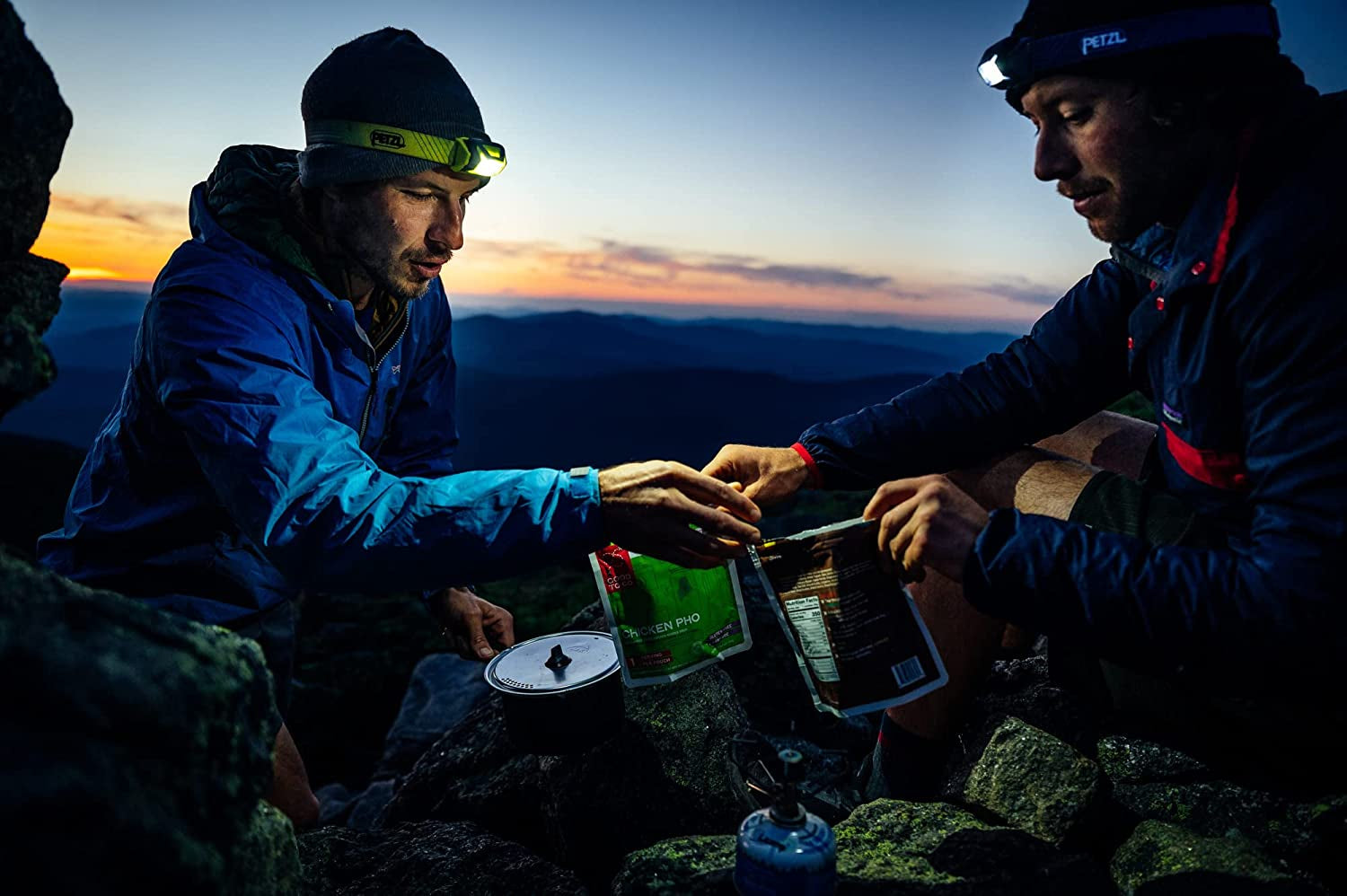 Tikka Headlamp - Compact 350 Lumen Light with Red Lighting, for Hiking, Climbing, Running, and Camping - Grey