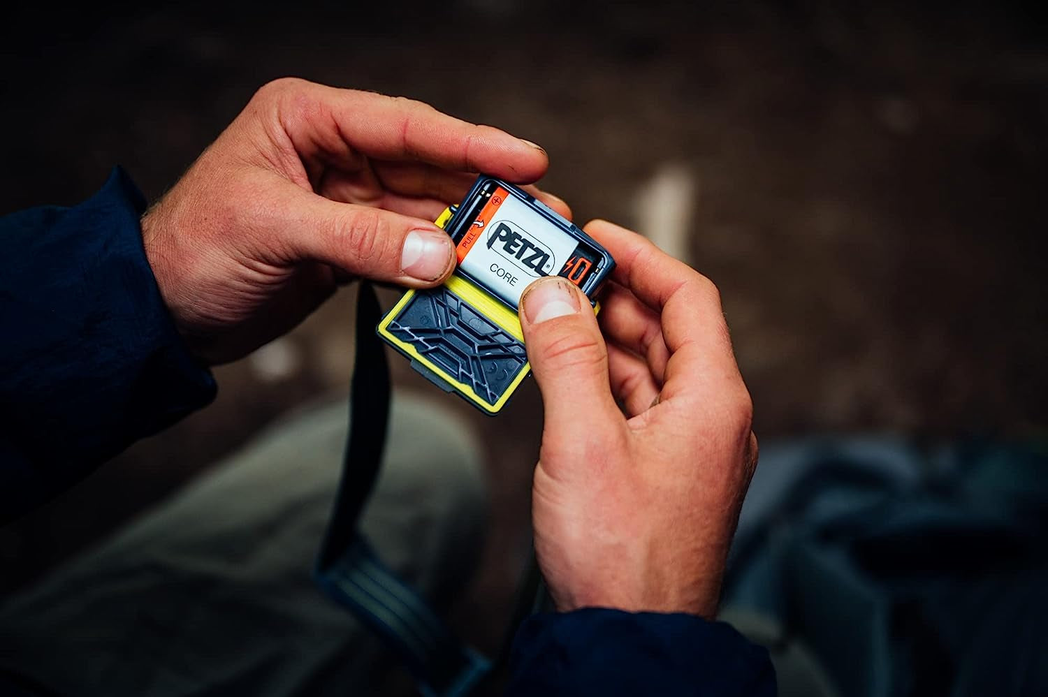 Tikka Headlamp - Compact 350 Lumen Light with Red Lighting, for Hiking, Climbing, Running, and Camping - Grey