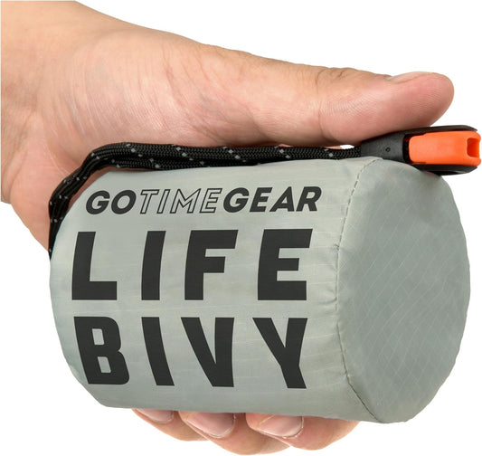 Life Bivy Emergency Survival Sleeping Bag Thermal Bivy - Use as Emergency Bivy Sack, Survival Sleeping Bag, Mylar Emergency Blanket