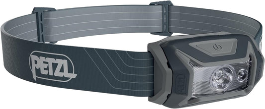 Tikka Headlamp - Compact 350 Lumen Light with Red Lighting, for Hiking, Climbing, Running, and Camping - Grey